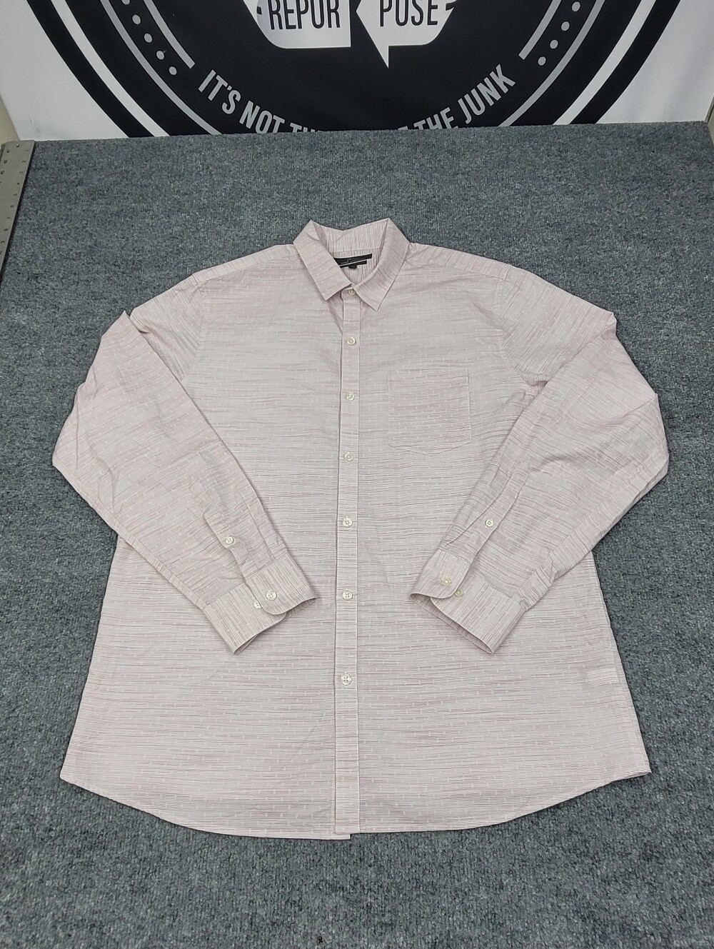 Marc Anthony Luxury Slim Fit Mens XL Button Down Shirt Long Sleeve